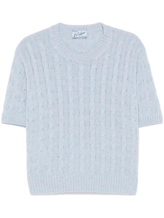  프라다 블라우스 P24H2Q 15R2 F0013 AZZURO BLUE