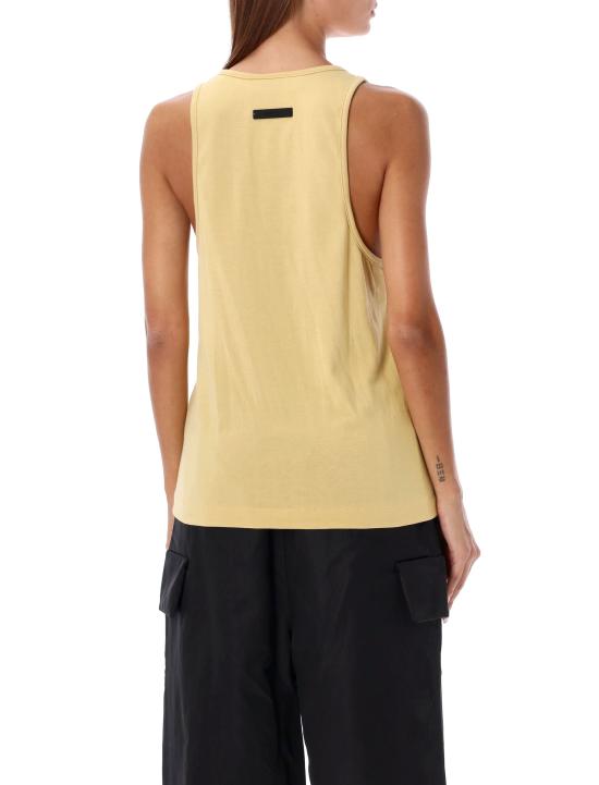 24FW ESSENTIALS FEAR OF GOD 민소매 티셔츠 125BT245493FW AMBER - FEAR OF GOD