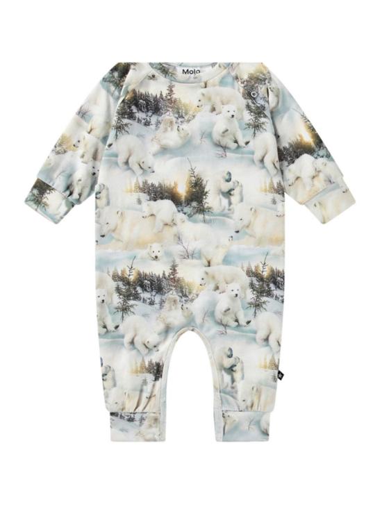 24FW [키즈] 몰로 트레이닝 웨어 6W24B501 9136 SNOWY BEARS - MOLO