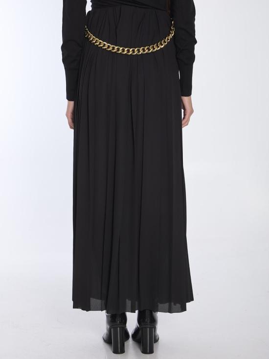 24FW 발렌시아가 롱 스커트 9524168 808778 TGO08 1000 Black - BALENCIAGA