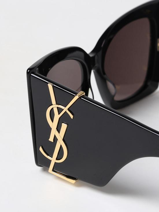 25FW 생로랑 선글라스 736461Y9956 1000 Black - SAINT LAURENT