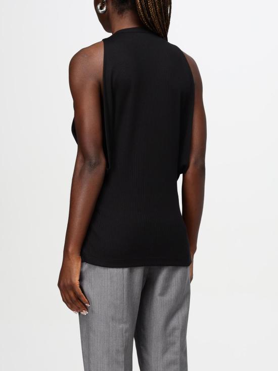 25FW 알렉산더 맥퀸 민소매 티셔츠 804191QLADW 1000 Black - ALEXANDER MCQUEEN