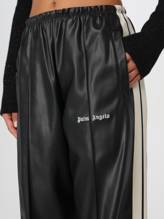 24FW 팜앤젤스 스트레이트 팬츠 PWCJ016F24FAB0021003 Black - PALM ANGELS