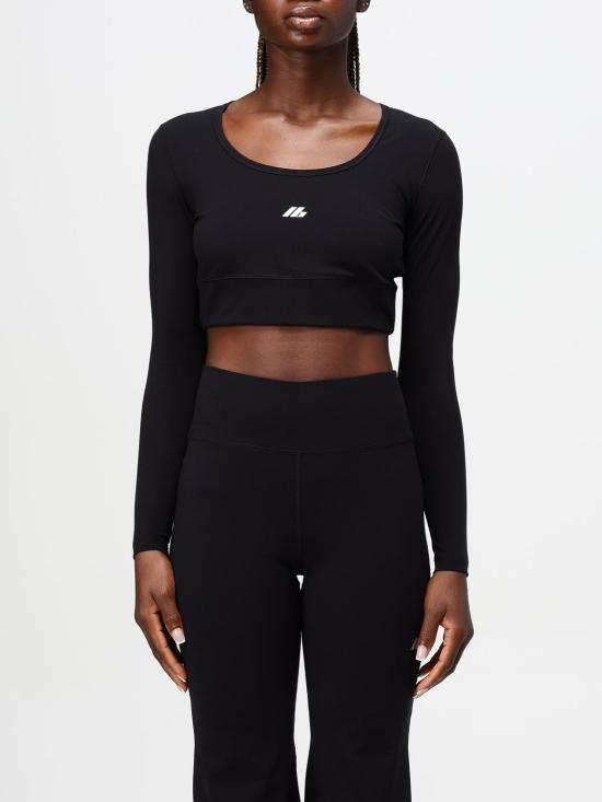 24FW 발렌시아가 긴팔 티셔츠 7932814E2B9 1081 Black