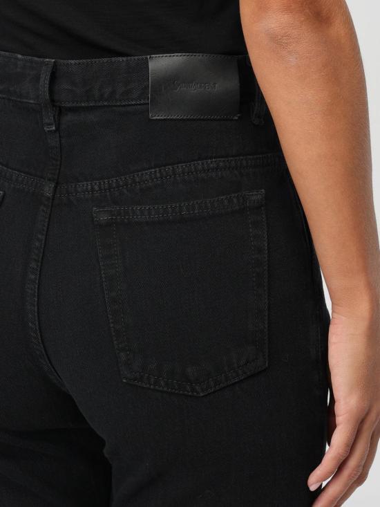 24FW 생로랑 데님 팬츠 795350Y16PG 1290 Black - SAINT LAURENT