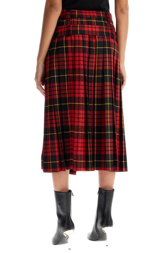 24FW 알렉산더 맥퀸 미디 스커트 807987 QJAEJ 6120 - ALEXANDER MCQUEEN