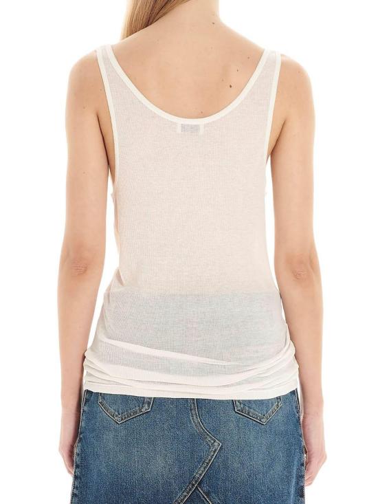  생로랑 블라우스 504959YB2OZ9502 White - SAINT LAURENT