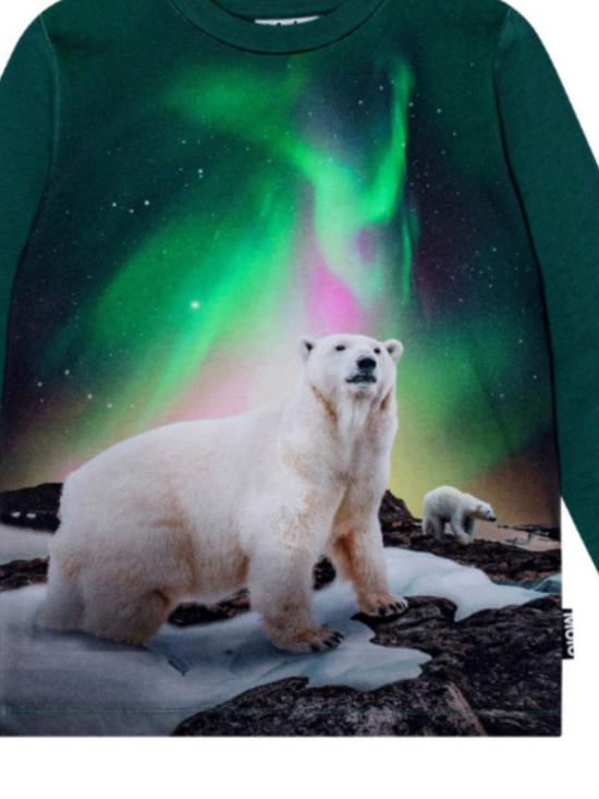  [키즈] 몰로 티셔츠 1W24A405 3647 POLAR BEAR - MOLO
