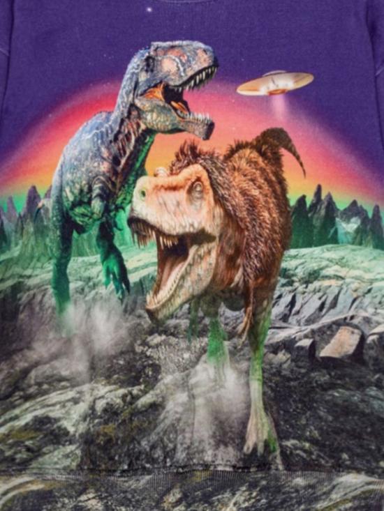 24FW [키즈] 몰로 티셔츠 1W24J201 3706 DINO PLAY - MOLO