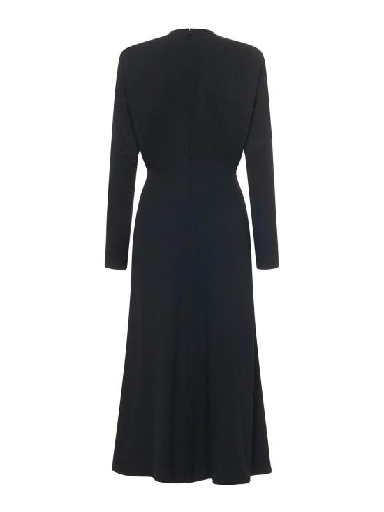 26FW 빅토리아 베컴 롱 원피스 1124WDR005231ABLACK Black - VICTORIA BECKHAM