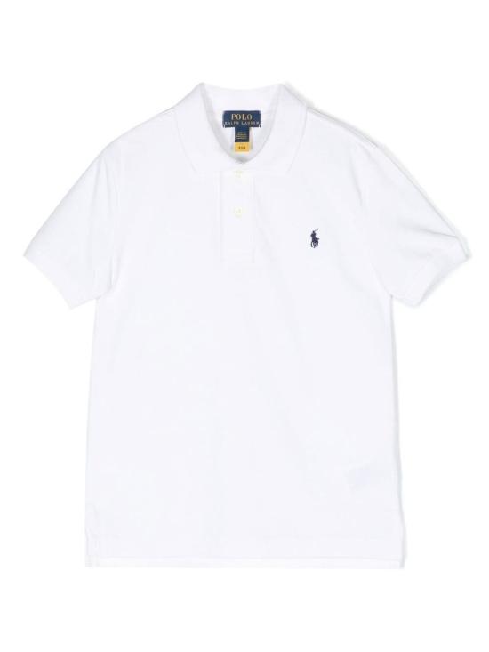 24FW [키즈] 랄프 로렌 티셔츠 322603252004 WHITE