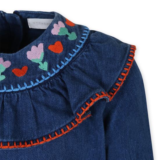  [키즈] 스텔라 맥카트니 원피스 TT1B90 Z1267 618 DENIM - STELLA MCCARTNEY