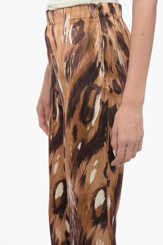  마르니 스트레이트 팬츠 PAMA0212A0UTV912WBM20 Brown - MARNI