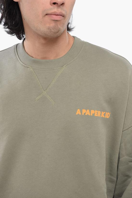  어 페이퍼 키드 긴팔 티셔츠 F3PKUASW020084 Green - A PAPER KID