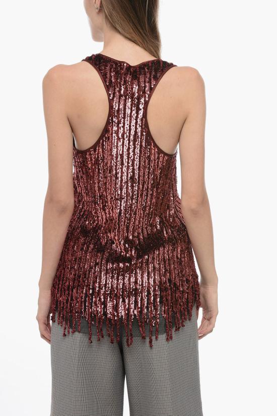  에트로 민소매 티셔츠 134509503300 Red - ETRO