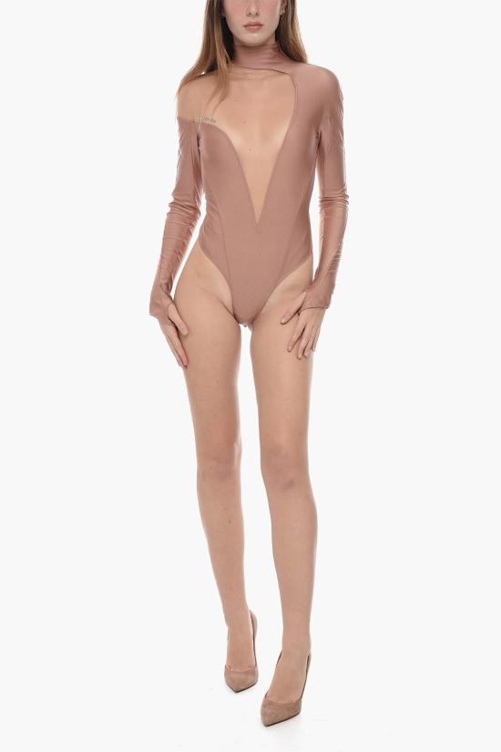  뮈글러 원피스 수영복 23W1BO0191850 B24N1 Pink - MUGLER