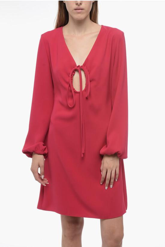  파로쉬 미디 원피스 D725216001 042 POKER Pink - PAROSH