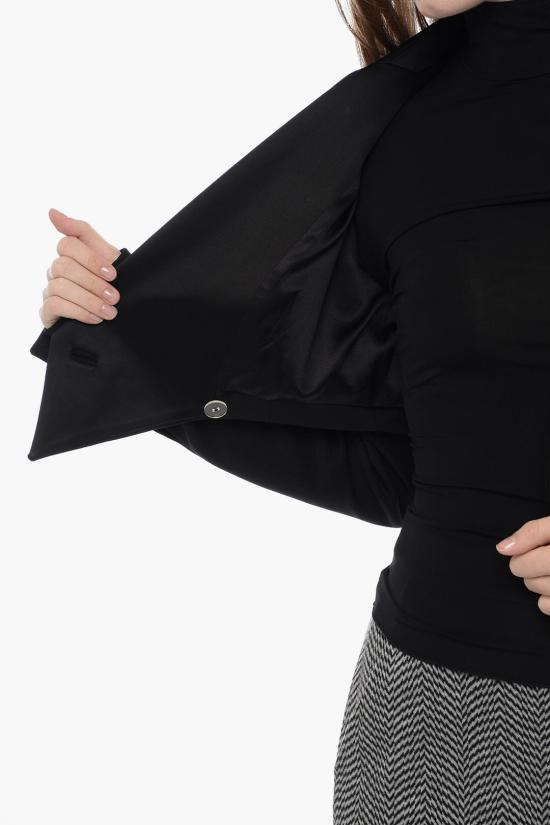  라콴 스미스 수트 자켓 LSFW23O009 C001 BLACK CHIFFON Black - LAQUAN SMITH