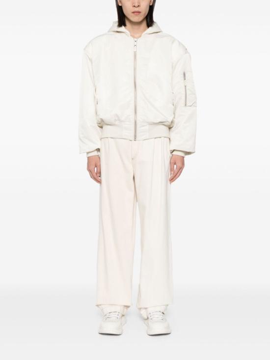 24FW 엔타이어 스튜디오 후드 티셔츠 ES2539IV IVORY - ENTIRE STUDIOS