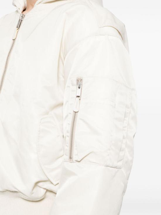 24FW 엔타이어 스튜디오 후드 티셔츠 ES2539IV IVORY - ENTIRE STUDIOS