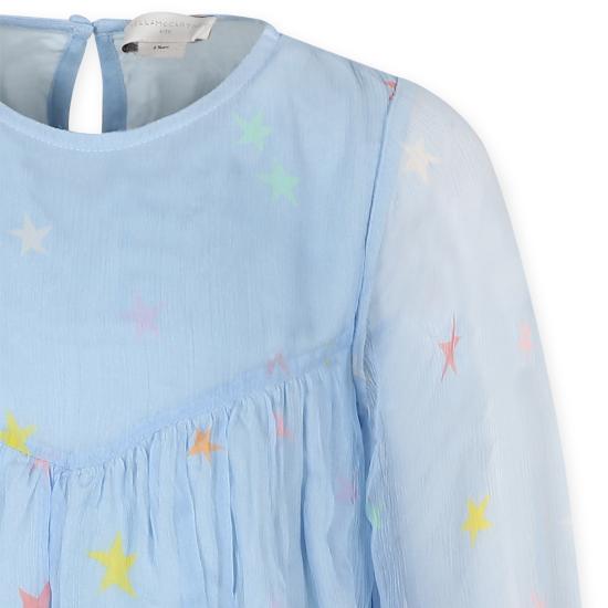  [키즈] 스텔라 맥카트니 원피스 TT1E90 Z1533 602MC LIGHT BLUE - STELLA MCCARTNEY