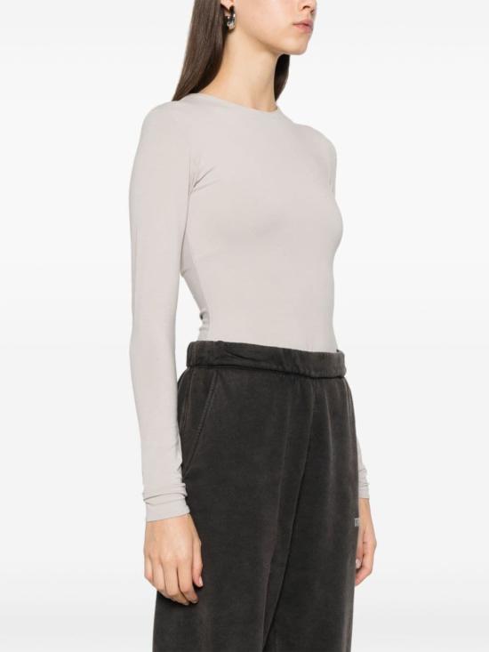 24FW 엔타이어 스튜디오 바디수트 티셔츠 ES2507SC SILVER CLOUD - ENTIRE STUDIOS