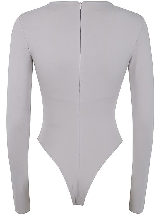 24FW 엔타이어 스튜디오 바디수트 티셔츠 ES2507SC SILVER CLOUD - ENTIRE STUDIOS