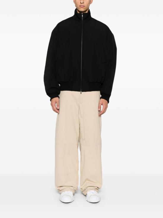  피어오브갓 / 남성 하이넥 트윌 봄버 자켓 FG24FW30 638WCT BLACK BPG - FEAR OF GOD