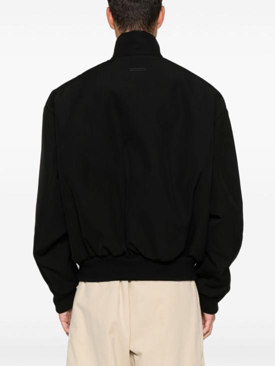  피어오브갓 / 남성 하이넥 트윌 봄버 자켓 FG24FW30 638WCT BLACK BPG - FEAR OF GOD