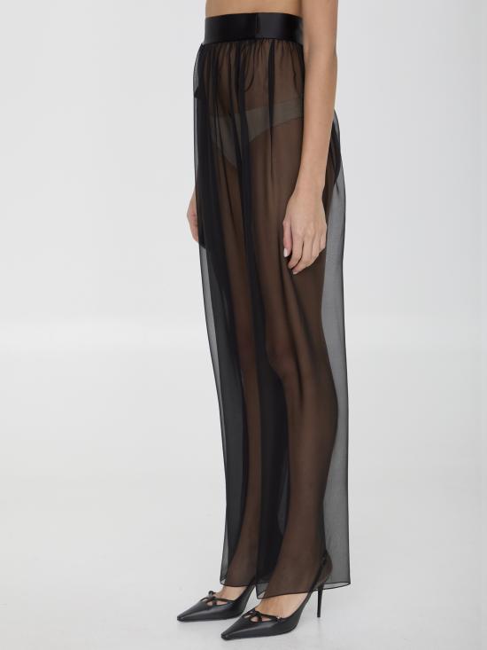 24FW 돌체앤가바나 롱 스커트 F4C0AT BLACK - DOLCE & GABBANA