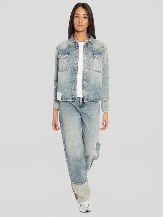  아이콘데님 셔츠 ID8634norah - ICON DENIM