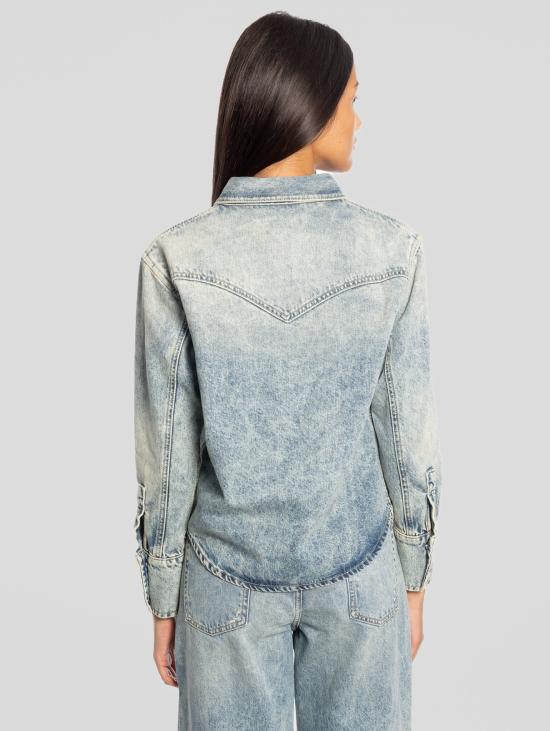  아이콘데님 셔츠 ID8634norah - ICON DENIM