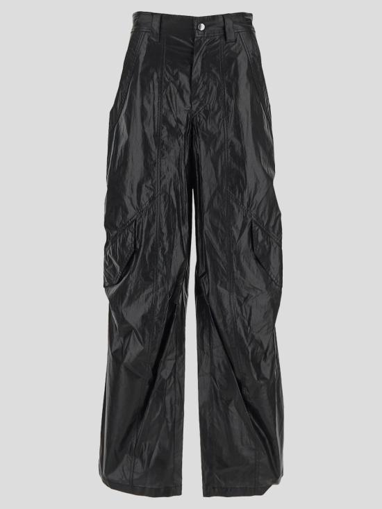 24FW 이자벨마랑 스트레이트 팬츠 PA0388FA A3B43I01BK Black