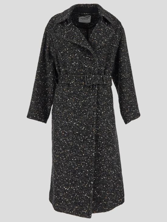 24FW 이자벨마랑에뚜왈 코트 MA0266FA B3D01E01BK Black