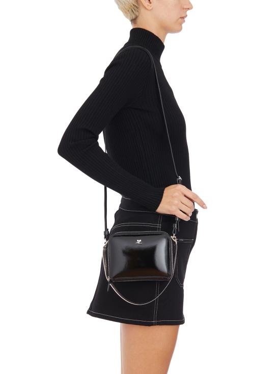 26SS 쿠레쥬 숄더백 I424GSA146CR009999 Black - COURREGES