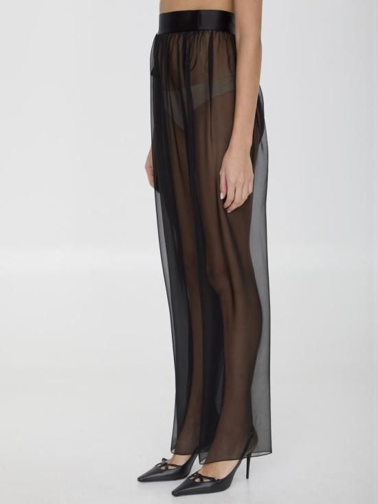 24FW 돌체앤가바나 롱 스커트 2162072 F4C0AT FU1AT N0000 Black - DOLCE & GABBANA