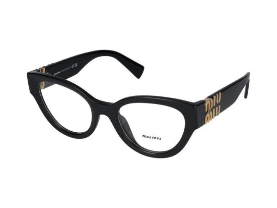  미우미우 안경 0MU 01VV 1AB1O1 Black - MIU MIU