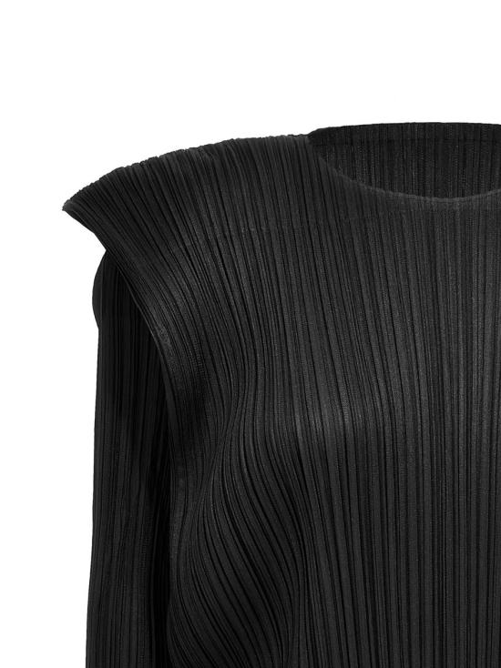 24FW 플리츠플리즈 블라우스 PP48JK13115 Black - PLEATS PLEASE