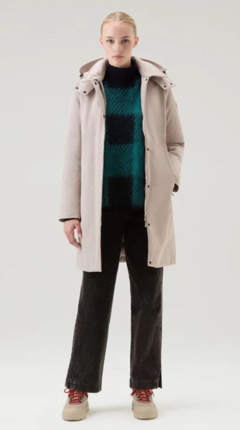  울리치 코트 CFWWOU0890FRUT3496 7404 Oxford tan - WOOLRICH