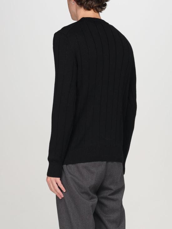 26FW 파올로 페코라 스웨터 A046F009 9000 Black - PAOLO PECORA