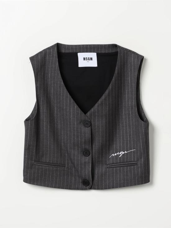 25FW [키즈] 엠에스지엠 베스트 F4MSJGVE156 101 Grey