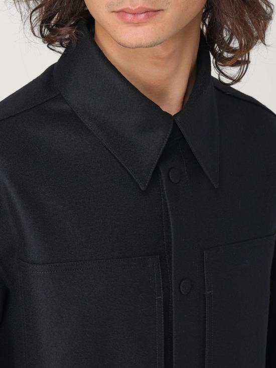26SS 질샌더 긴팔 셔츠 J22DL0258J40045 001 Black - JIL SANDER