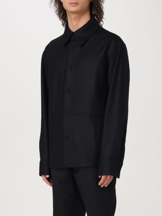 26SS 질샌더 긴팔 셔츠 J22DL0258J40045 001 Black - JIL SANDER