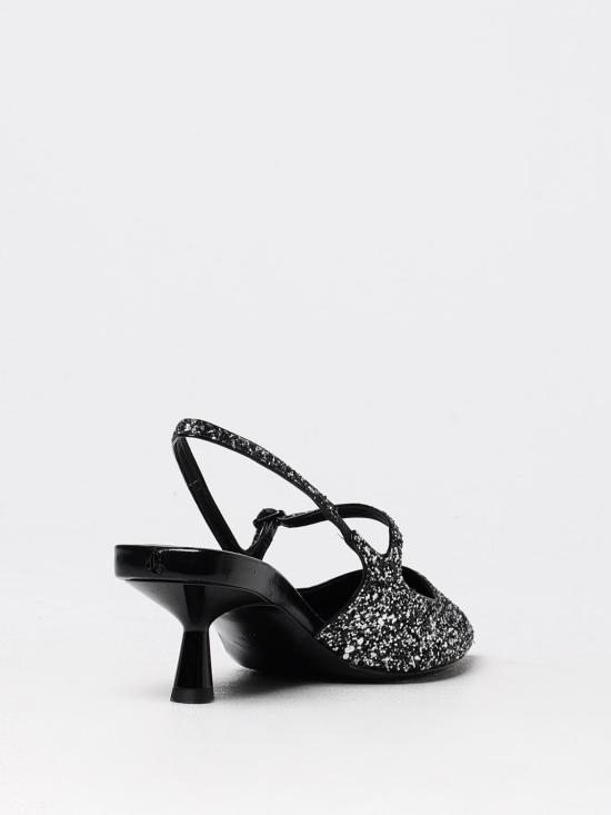 24FW 지미추 뮬/슬리퍼 DIDI45CGT SILVER BLACK Black - JIMMY CHOO