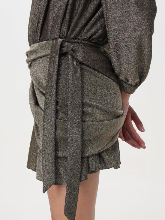  발렌시아가 숏 원피스 772748TPV27 1075 Gold - BALENCIAGA