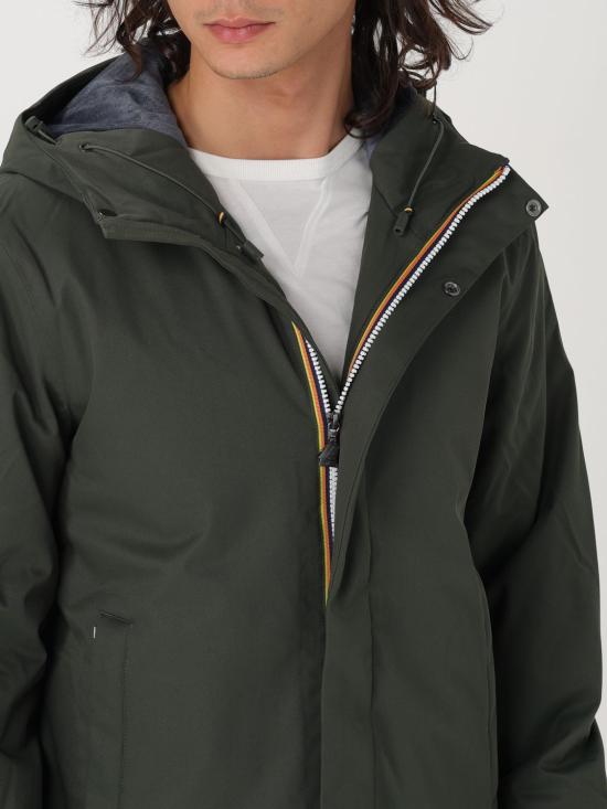 25FW 까웨 숏패딩 K8133DW AL7 Military - K-WAY