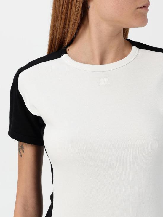 24FW 쿠레쥬 숏 원피스 324JRO448JS0070 0098 White - COURREGES