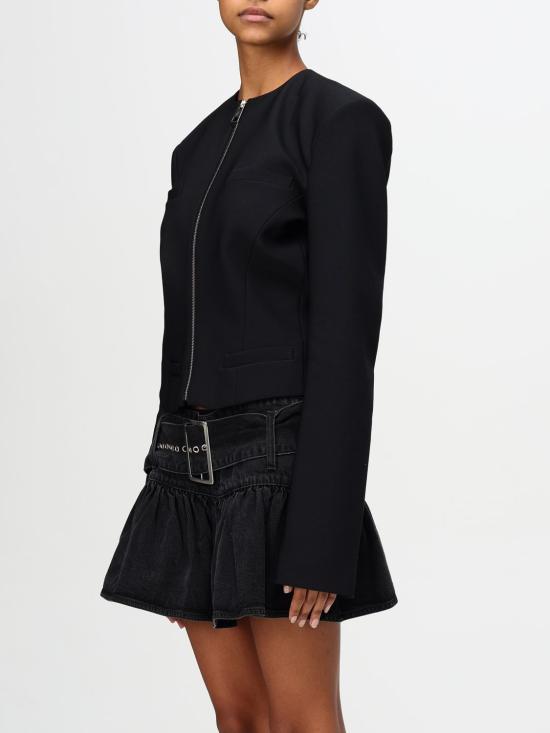 24FW 디 아티코 자켓 248WCG68E100 100 Black - THE ATTICO