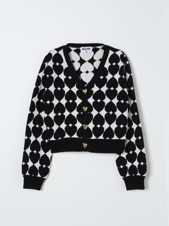 25FW [키즈] 모스키노 트레이닝 상의 HDW026LHE66 85024 Black