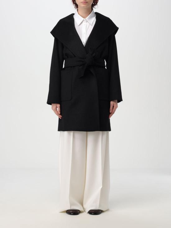 25FW 막스마라 리알토 코트 2421016022600 002 Black